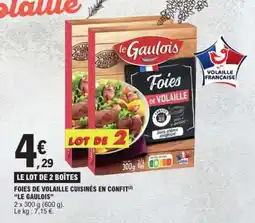 E.Leclerc LE LOT DE 2 BOÎTES offre