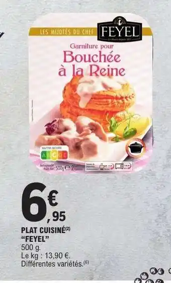 E.Leclerc PLAT CUISINÉ FEYEL offre