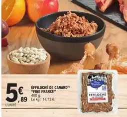 E.Leclerc Éffiloché de Canard 'Fine France' offre