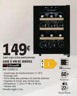 E.Leclerc CAVE À VIN DE SERVICE offre