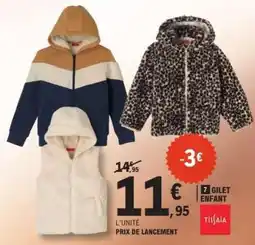 E.Leclerc Gilet Enfant offre