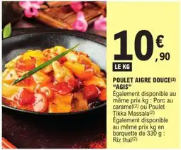 E.Leclerc POULET AIGRE DOUCE AGIS offre