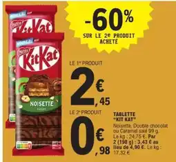 E.Leclerc TABLETTE “KIT KAT” offre