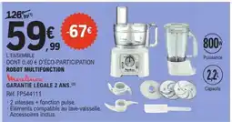 E.Leclerc Robot Multifonction Moulinex offre