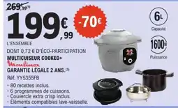 E.Leclerc MULTICUISEUR COOKEO+ Moulinex offre