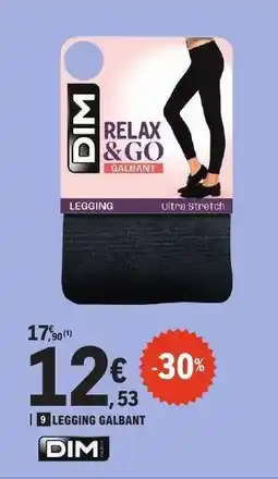 E.Leclerc DIM RELAX & GO GALBANT offre