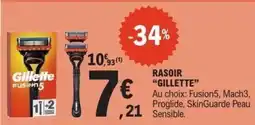 E.Leclerc GILLETTE Rasoir offre