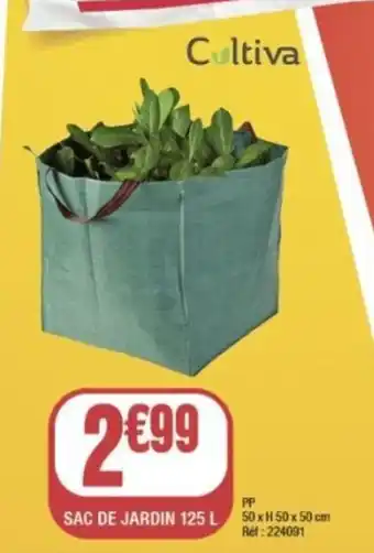 La Foir'Fouille Sac de jardin offre