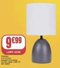La Foir'Fouille Lampe juline offre