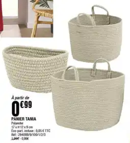 La Foir'Fouille Panier tania offre