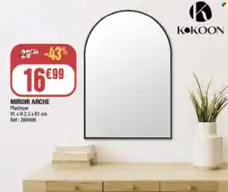 La Foir'Fouille KOKOON Miroir arche offre