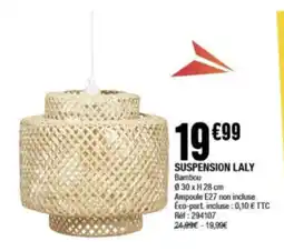 La Foir'Fouille Suspension laly offre