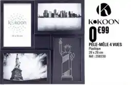La Foir'Fouille KOKOON Pêle-mêle 4 vues offre