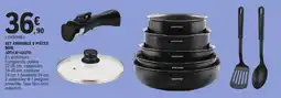 E.Leclerc Set amovible noir offre