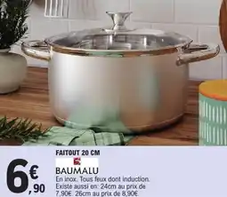 E.Leclerc BAUMALU Faitout 20 cm 5 offre