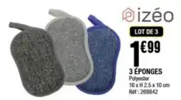 La Foir'Fouille 3 éponges izéo offre