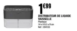 La Foir'Fouille Distributeur de liquide vaisselle offre