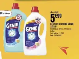 La Foir'Fouille Lessive liquide génie offre