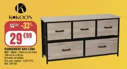 La Foir'Fouille Rangement bas léna offre
