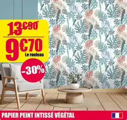 Décor Discount Papier peint intissé végétal offre