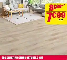 Décor Discount Sol stratifié chêne naturel offre