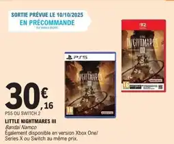 E.Leclerc PS5 Little nightmares iii offre