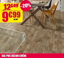 Décor Discount Sol pvc décor chêne offre