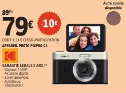 E.Leclerc Appareil photo pixpro c1 offre