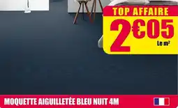 Décor Discount Moquette aiguilletée bleu nuit offre