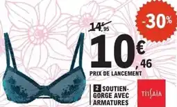 E.Leclerc TISSAIA 2 soutien- gorge avec armatures offre