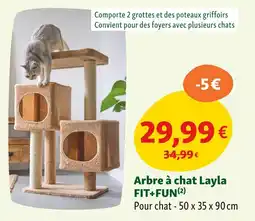Maxi Zoo Arbre à chat layla fit+fun offre