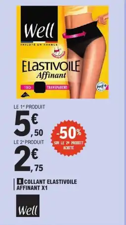 E.Leclerc WELL Collant elastivoile affinant x1 offre