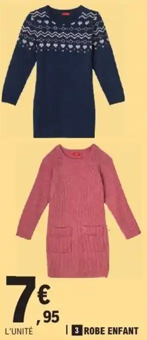 E.Leclerc Robe enfant offre