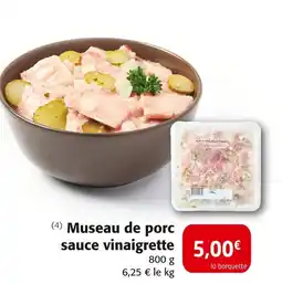 Colruyt Museau de porc sauce vinaigrette offre