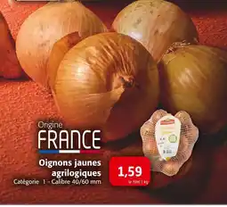 Colruyt PRIMEALE Oignons jaunes agrilogiques offre
