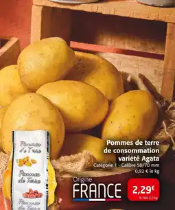 Colruyt Pommes de terre de consommation variété Agata offre