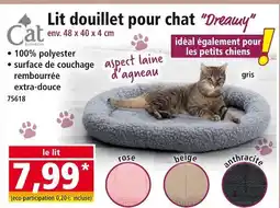 Norma Cat Bonbon Lit douillet pour chat ''Dreamy'' offre