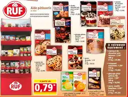 Norma RUF Aide pâtisserie offre