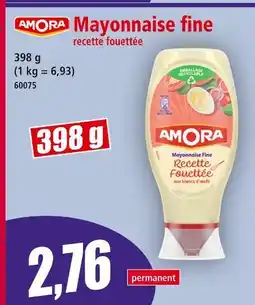Norma AMORA Mayonnaise fine recette fouettée offre
