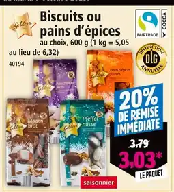 Norma Golden Biscuits offre