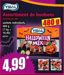 Norma VIDAL Assortiment de bonbons Halloween mix offre