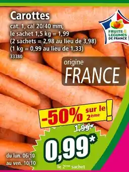 Norma Carottes offre