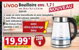 Norma Livoo Bouilloire env. 1,7 l offre