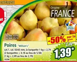 Norma Poires William's offre