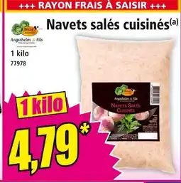 Norma Angsthelm & Fils Navets salés cuisinés offre