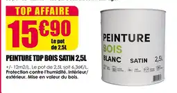 Décor Discount PEINTURE TDP BOIS SATIN 2,5L offre