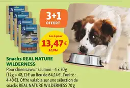 Maxi Zoo WILDERNESS Snacks REAL NATURE offre