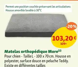 Maxi Zoo More Matelas orthopédique offre