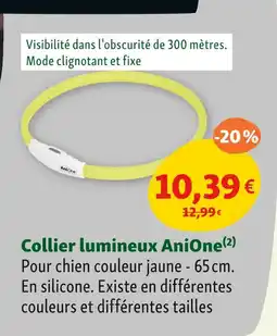 Maxi Zoo AniOne Collier lumineux offre