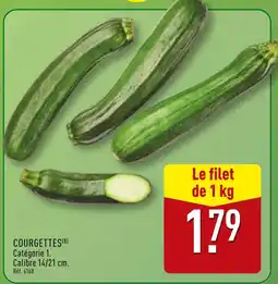 ALDI Courgettes offre
